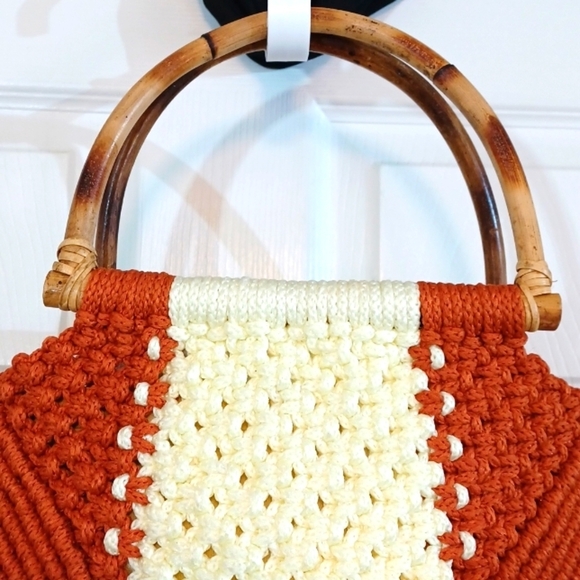 Handmade macrame bag - Picture 5 of 10